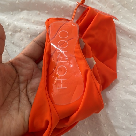OOKIOH Women's Orange Bikini Bottom - Picture 8 of 9